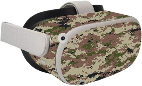 MIGHTY SKINS MightySkins Skin Compatible with Oculus Quest 2 - Urban Camo | Protective, Durable, and Unique Vinyl Decal wrap Cover | Easy to Apply, Remove, and Change Styles | Made in The USA in Saudi Arabia