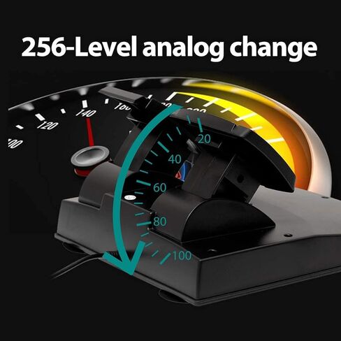 DOYO PC Racing Wheel, XBOX 360 Steering Wheel, 270 Degree Driving Force Sim Gaming Steering Wheel with Responsive Gear and Pedals for Racing Game PC/PS3/PS4/XBOX ONE/XBOX 360/Nintendo Switch/Android in Kuwait