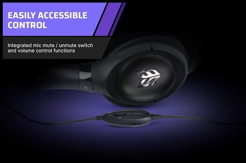 سماعات رأس للألعاب فوق الاذن Sound Blaster Blaze V2 مع ميكروفون قابل للفصل بخاصية عزل الضوضاء والتحكم في مستوى الصوت ومايكروفون الصوت للكمبيوتر الشخصي / Mac / أجهزة التحكم in Kuwait