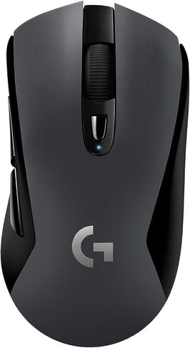 Logitech G603 Lightspeed Wireless Gaming Mouse, Hero Sensor, 12000 DPI, Lightweight, 6 Programmable Buttons, 500h Battery Life, On-Board Memory, PC/Mac - Black in Kuwait