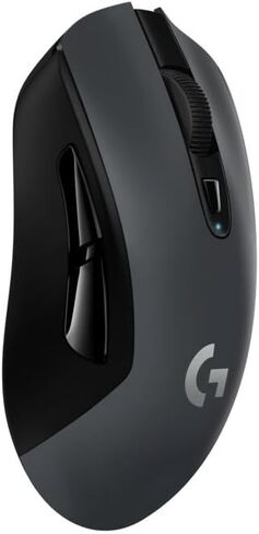 Logitech G603 Lightspeed Wireless Gaming Mouse, Hero Sensor, 12000 DPI, Lightweight, 6 Programmable Buttons, 500h Battery Life, On-Board Memory, PC/Mac - Black in Kuwait