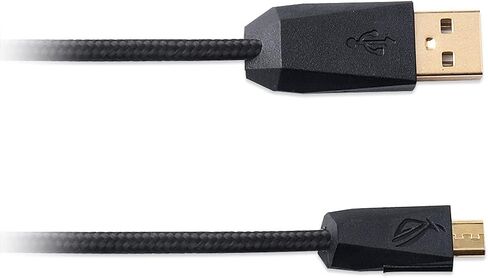 هيون كابل شحن مايكرو USB متوافق مع ماوس الالعاب البصري اسوس P501 روج جلاديوس II G2 سباثا in Saudi Arabia