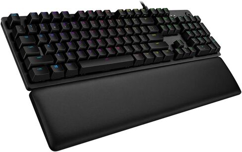 Logitech G513 Carbon LIGHTSYNC RGB Mechanical Gaming Keyboard with GX Brown Switches - Tactile in Saudi Arabia