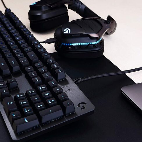 Logitech G513 Carbon LIGHTSYNC RGB Mechanical Gaming Keyboard with GX Brown Switches - Tactile in Saudi Arabia