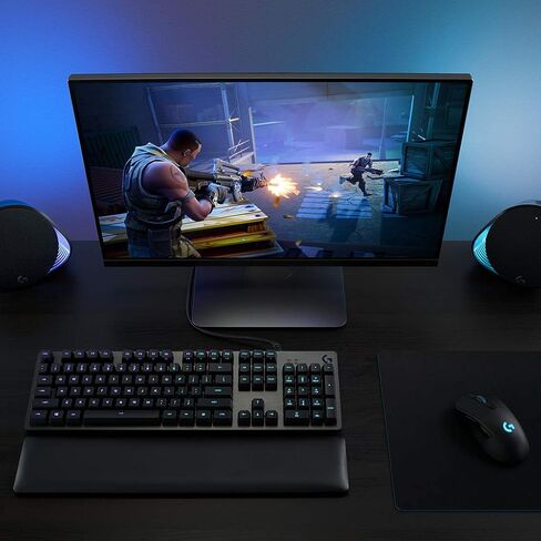 Logitech G513 Carbon LIGHTSYNC RGB Mechanical Gaming Keyboard with GX Brown Switches - Tactile in Saudi Arabia