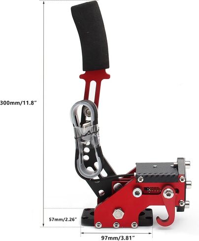 Htostar Racing PC Racing Game USB Handbrake، USB Handbrake متوافق مع G27 G25 G29 G920 T500 T300 (بدون مشبك خارجي) in Saudi Arabia