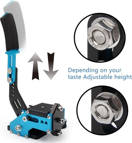 Htostar Racing PC Racing Game USB Handbrake، USB Handbrake متوافق مع G27 G25 G29 G920 T500 T300 (بدون مشبك خارجي) in Saudi Arabia