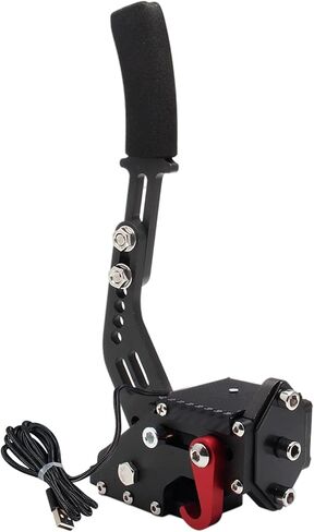 Htostar Racing PC Racing Game USB Handbrake، USB Handbrake متوافق مع G27 G25 G29 G920 T500 T300 (بدون مشبك خارجي) in Saudi Arabia