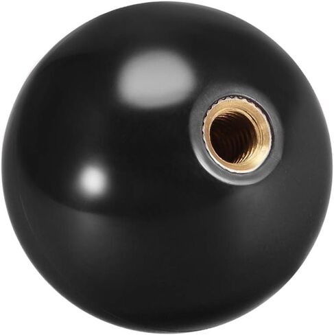 uxcell Joystick Ball Top Handle Rocker Round Head Arcade Game DIY Parts Replacement Black in Saudi Arabia