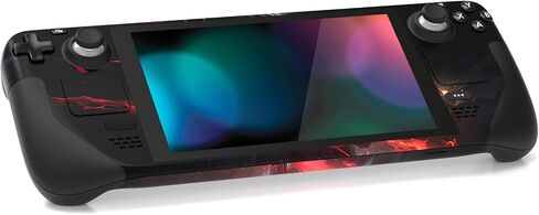 مجموعة PlayVital الكاملة لملصقات الجلد الواقية لشاشة Steam Deck LCD، ملصقات مخصصة غطاء الفينيل لـ Steam Deck OLED - Orange Star Universe in Kuwait