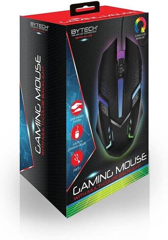 Bytech BYMSWR104BK BYTECH 3 Button Gaming Mouse in Kuwait