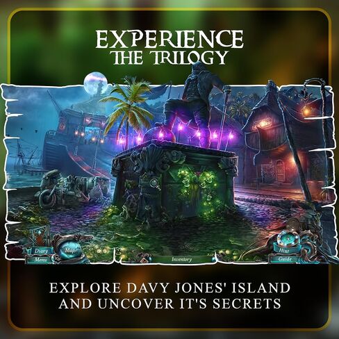 ألعاب Legacy Games المذهلة للأشياء المخفية للكمبيوتر الشخصي: Nightmares from the Deep (3 حزمة ألعاب) - قرص DVD للكمبيوتر الشخصي مع رموز التنزيل الرقمية in Kuwait