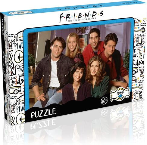 Top Trumps Friends Apartment 1000 Pc Jigsaw Puzzle (WM01040-ML1-6) in Saudi Arabia