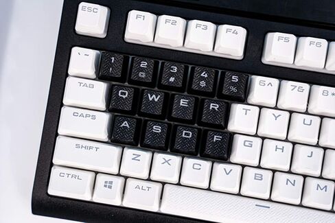 13 Keys Non-Slip Backlit keycaps Gaming Performance FPS MOBA Key Caps OEM Profile for Corsair K70 RGB K95 K65 K68 K63 K100 Mechanical Gaming Keyboards DIY Replace (Black) in Saudi Arabia