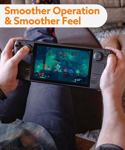 وي تشيب [لا ينجرف] وحدة عصا التحكم الكهرومغناطيسية من جوليكيت لستيم ديك [6 ملصقات جلدية] مستشعر تأثير القاعة ثلاثي الابعاد مجموعة استبدال عصا التحكم التناظرية مع ادوات، تصميم عصا التحكم الحاصلة على in Kuwait