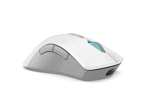 ماوس الألعاب اللاسلكي Lenovo Legion M600 RGB - 16000 نقطة لكل بوصة، 9 أزرار قابلة للبرمجة، عمر بطارية 200 ساعة، متانة 50 مليون نقرة - ماوس كمبيوتر يمكن استخدامه بكلتا اليدين (أسود) in Kuwait