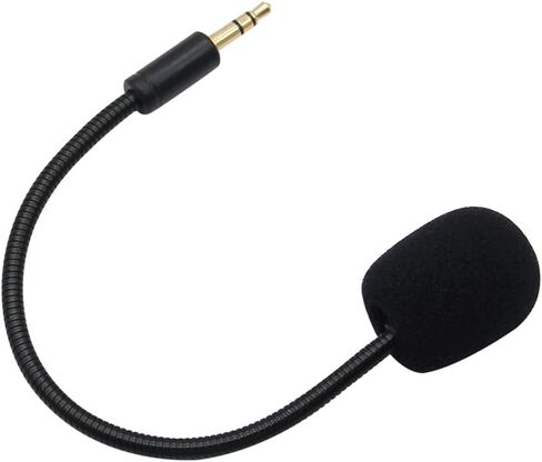 Electra V2 Mic Replacement, Replaceable 3.5mm Game Microphone Gooseneck Mic Boom for Razer Electra V2 USB 7.1 Surround Sound Gaming PS4 Xbox One Nintendo Switch Computer PC Headphones Headsets in Kuwait