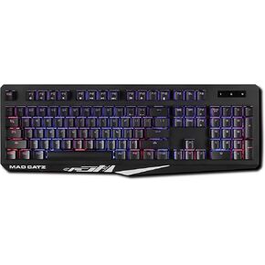 Mad Catz S.T.R.I.K.E. 13 Compact Premium Mechanical Wired Gaming Keyboard with Aluminum Frame Cherry MX RED switches and RGB Lighting in Kuwait
