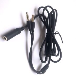 LZYDD Headset Y Splitter Audio Cable Separate Microphone Headphone Port Gaming Headset Splitter PC Headphone Adapter Cord for Razer Kraken X/BlackShark V2 Pro/Razer Nari in Saudi Arabia