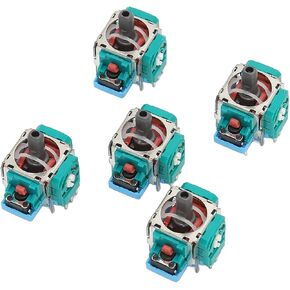 5Pcs Replacement Joystick for ps5, New Analog Stick for ps5, Compact and Precise Gamepad 3D Joystick, Wheel Thumb Sticks Joystick Rocker Module Replacement for ps5 in Saudi Arabia