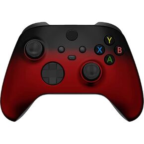Modded Wireless Controller for Microsoft Xbox Series X/S & Xbox One - Compatible With All Shooting Games - Rapid Fire, Dropshot, Akimbo & More (X/S Red & Black) in Saudi Arabia