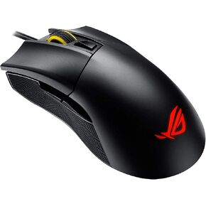 ماوس الألعاب البصري من ASUS - ROG Gladius II Core | قبضة اليد اليمنى المريحة | ماوس ألعاب للكمبيوتر خفيف الوزن | مستشعر بصري 6200 نقطة في البوصة | مفاتيح اومرون | 6 أزرار | إضاءة Aura Sync RGB in Kuwait