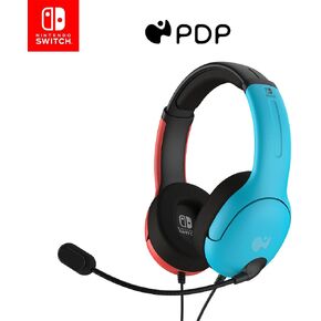 سماعة رأس ستيريو PDP Gaming LVL40 مع ميكروفون لجهاز Nintendo Switch - الكمبيوتر الشخصي، iPad، Mac، متوافق مع الكمبيوتر المحمول - ميكروفون عازل للضوضاء، خفيفة الوزن، مريحة وناعمة على الأذن، مقبس 3.5 ملم - أسود in Kuwait