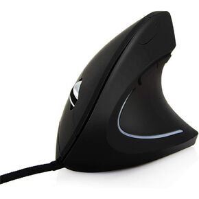 Jpwpowe Wired Right Hand Vertical Mouse Ergonomic Gaming Mouse 800 1200 1600 DPI USB Optical Wrist Mouse Mice in Saudi Arabia