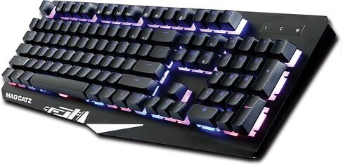 Mad Catz S.T.R.I.K.E. 13 Compact Premium Mechanical Wired Gaming Keyboard with Aluminum Frame Cherry MX RED switches and RGB Lighting in Kuwait