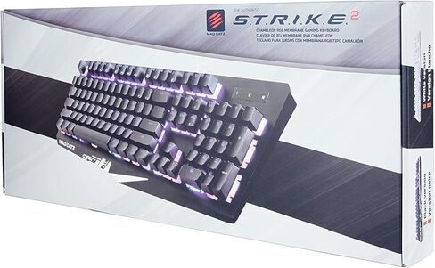 Mad Catz S.T.R.I.K.E. 13 Compact Premium Mechanical Wired Gaming Keyboard with Aluminum Frame Cherry MX RED switches and RGB Lighting in Kuwait