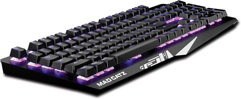 Mad Catz S.T.R.I.K.E. 13 Compact Premium Mechanical Wired Gaming Keyboard with Aluminum Frame Cherry MX RED switches and RGB Lighting in Saudi Arabia