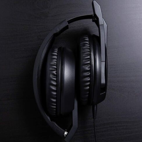 Acer Nitro Gaming Headset II: 50mm Drivers | Retractable Omni-Directional Noise-Canceling Microphone with On-Cable Controls | Over-Ear Design with RGB Lights, (Pack of 1) in Kuwait