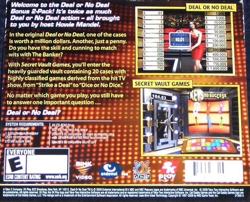 Deal or No Deal Bonus 2 Pack in Saudi Arabia
