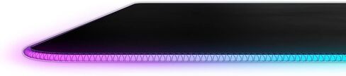 SteelSeries QcK Prism Cloth - Gaming Mouse Pad - 2 zones RGB lighting - Medium size in Saudi Arabia