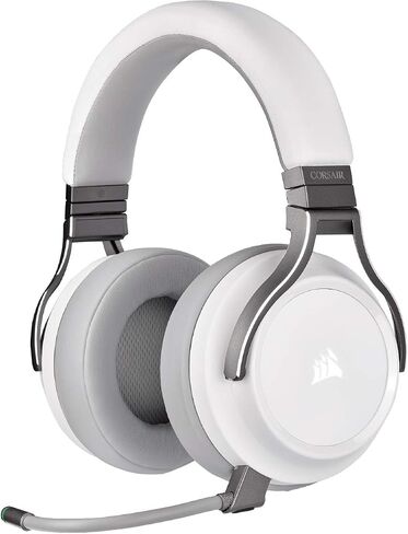 Corsair Virtuoso RGB Wireless Gaming Headset with 7.1 Surround Sound, Broadcast Microphone, Memory Foam Earcups, 20hr Battery - For PC, PS4 in Saudi Arabia