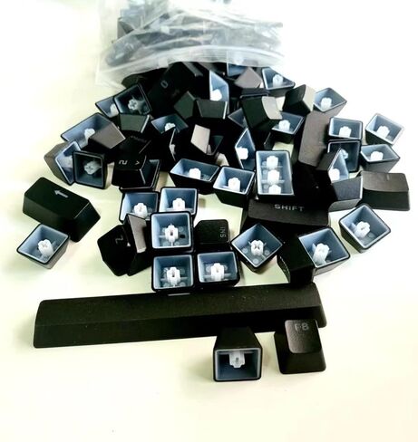 104pcs Keycaps for Corsair K100 /K70 RGB TKL/ K70 Pro Mini / K65 Mini Corsair K70 RGB PRO Mechanical Gaming Keyboard (Key Cap) in Saudi Arabia