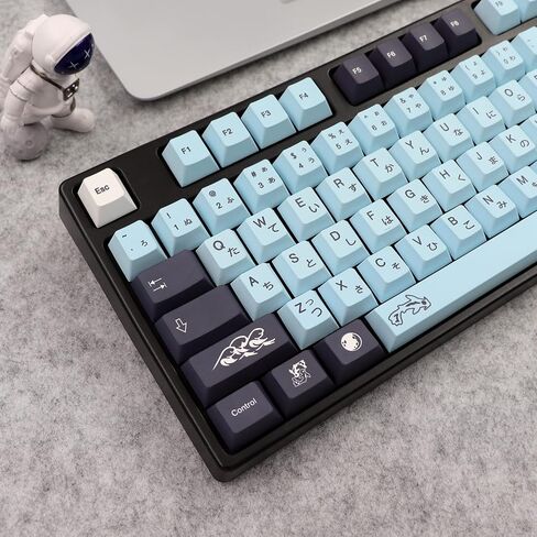 JSJT Ink Lotus Keycaps 140 مفتاحًا OEM Profile Keycaps PBT Dye Sublimation Keycaps لـ ANSI/ISO Layout Cherry MX Switch لوحات مفاتيح الألعاب الميكانيكية GK61/64/68/84/87/96/980/104/108 (مع شريط المسافة 6.25u) in Kuwait