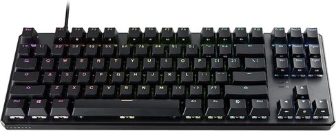 لوحة مفاتيح ميكانيكية TECWARE Phantom+ 87 مفتاح، RGB LED، مفتاح Wraith Orange in Saudi Arabia