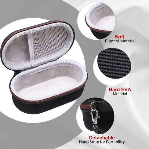 LTGEM EVA Hard Case for Razer Viper V2 Pro Hyperspeed Wireless Gaming Mouse - Travel Protective Carrying Storage Bag in Saudi Arabia