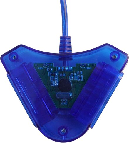 اوستينت محول وحدة تحكم بلاي ستيشن 1 وبلاي ستيشن 2 الى الكمبيوتر الشخصي بمنفذ USB 2.0 لوحدة تحكم سوني بلاي ستيشن 2 السلكية in Kuwait