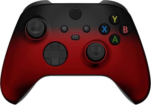 Modded Wireless Controller for Microsoft Xbox Series X/S & Xbox One - Compatible With All Shooting Games - Rapid Fire, Dropshot, Akimbo & More (X/S Red & Black) in Kuwait