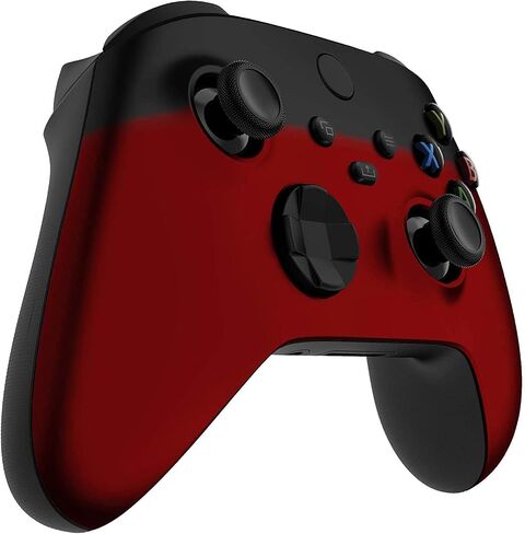 Modded Wireless Controller for Microsoft Xbox Series X/S & Xbox One - Compatible With All Shooting Games - Rapid Fire, Dropshot, Akimbo & More (X/S Red & Black) in Kuwait