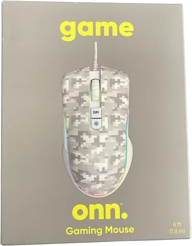 Gaming Mouse (Grey) in Saudi Arabia