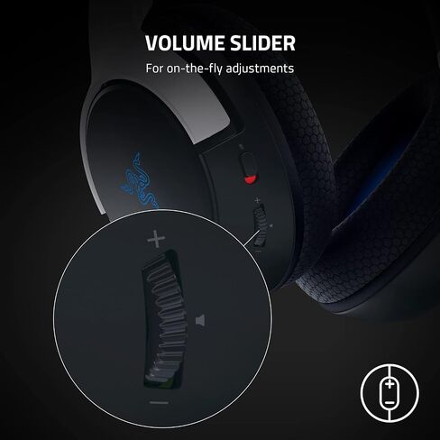 Razer Kaira HyperSpeed Wireless Gaming Headset for Playstation 5 / PS5, PC, Mobile + Playstation Media Remote in Saudi Arabia