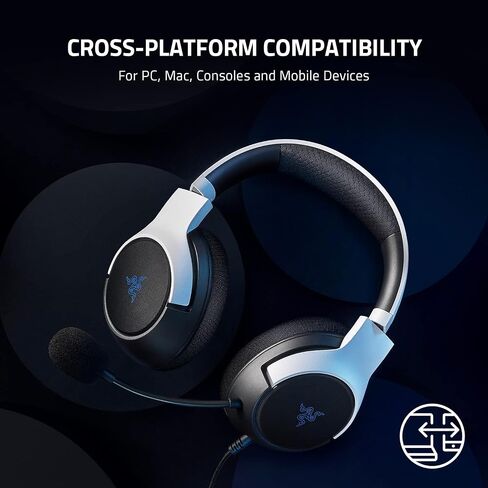 Razer Kaira HyperSpeed Wireless Gaming Headset for Playstation 5 / PS5, PC, Mobile + Playstation Media Remote in Saudi Arabia