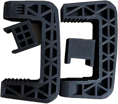 2pcs For Logitech Steering Wheel Clip Simulator Handle Clip For Logitech G25, G27, G29, G920 / Driving Force GT Simulation Racing Game Steering Wheel Fastening Clip (Original Size) in Kuwait