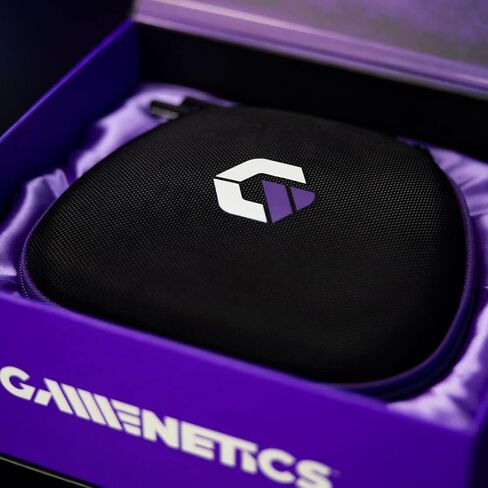 وحدة تحكم بلوتوث لاسلكية رسمية من Gamenetics بألوان مائية مخصصة باللون الأخضر والأسود والوردي والأرجواني متوافقة مع وحدة تحكم PS5 - الكمبيوتر الشخصي - لمسة ناعمة - غير معدلة - جهاز تحكم عن بعد للوحة ألعاب الفيديو in Saudi Arabia