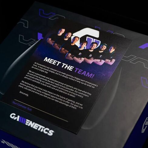 وحدة تحكم بلوتوث لاسلكية رسمية من Gamenetics بألوان مائية مخصصة باللون الأخضر والأسود والوردي والأرجواني متوافقة مع وحدة تحكم PS5 - الكمبيوتر الشخصي - لمسة ناعمة - غير معدلة - جهاز تحكم عن بعد للوحة ألعاب الفيديو in Saudi Arabia