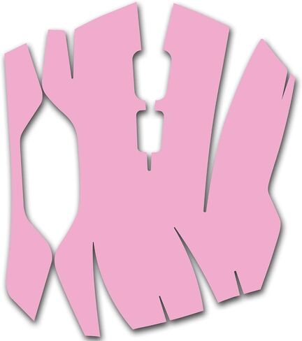 MightySkins Skin Compatible with Logitech G600 MMO Gaming Mouse - Solid Pink | Protective, Durable, and Unique Vinyl Decal wrap Cover | Easy to Apply, Remove, and Change Styles | Made in The USA in Saudi Arabia