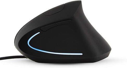 Jpwpowe Wired Right Hand Vertical Mouse Ergonomic Gaming Mouse 800 1200 1600 DPI USB Optical Wrist Mouse Mice in Saudi Arabia